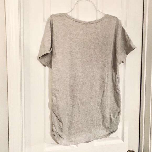 Gray Maternity T-shirt - Picture 2 of 3